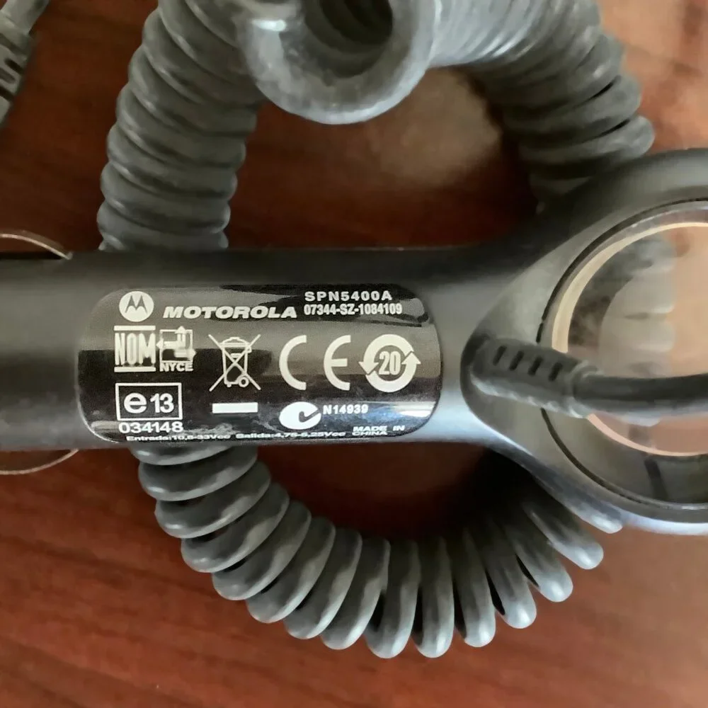 EUC Geniune OEM Motoroloa SPN5400A Cellphone Rapid Charge Vehicle Power Adapter